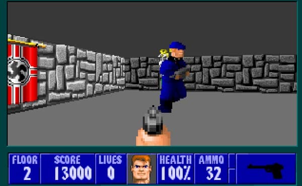 Cadê o Game - Notícia - Novidades - Wolfenstein 3D, o primeiro jogo 3D