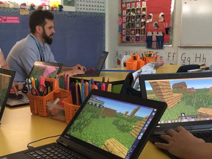 Minecraft Education Edition in Classroom